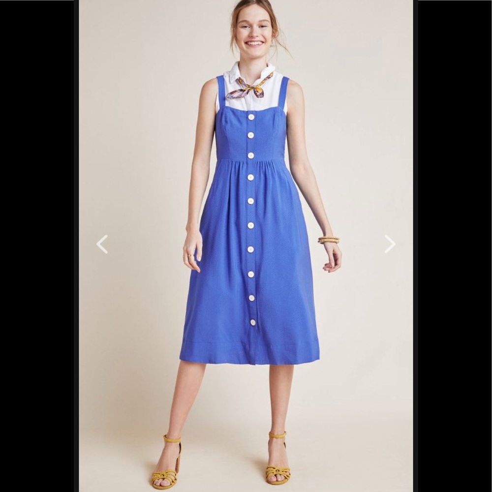 Anthropologie Rosemary Midi Dress
